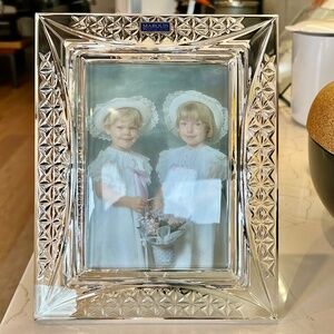Lot of 7 identical 5x7 Marquis Waterford Crystal Frames